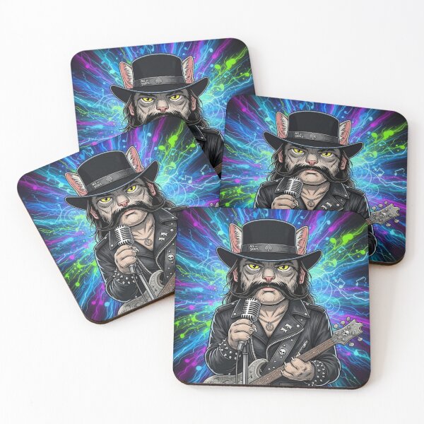 Item preview, Lemmy Killmeowster – Ace of Paws designed and sold by Nine Lives Tour.