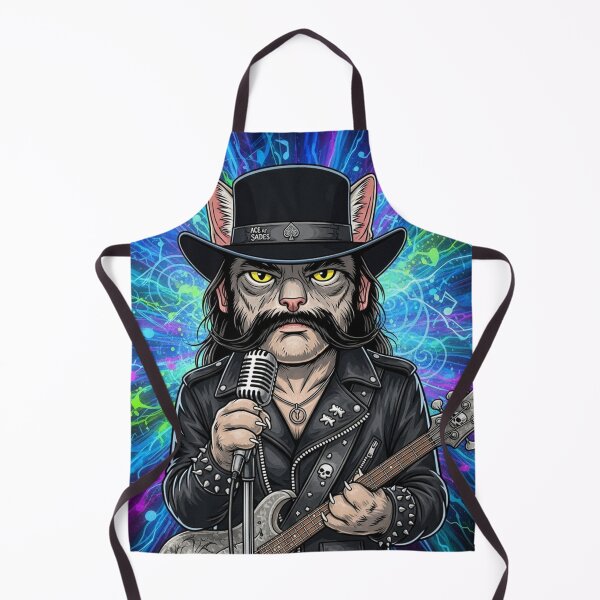 Item preview, Lemmy Killmeowster – Ace of Paws designed and sold by Nine Lives Tour.
