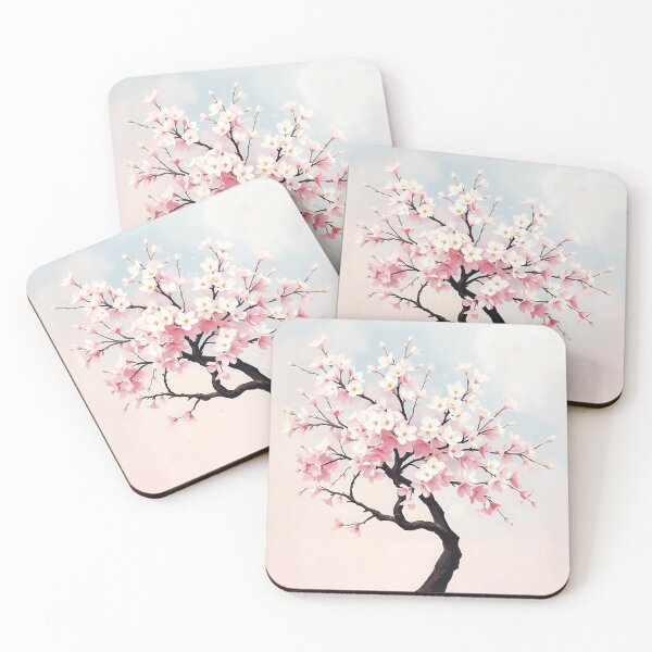 Item preview, Blooming Cherry Tree in Pastels designed and sold by sharon1210.