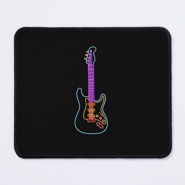 Item preview, Neon Electric Guitar PNG – Transparent, Glowing Rock Icon designed and sold by Aucia.