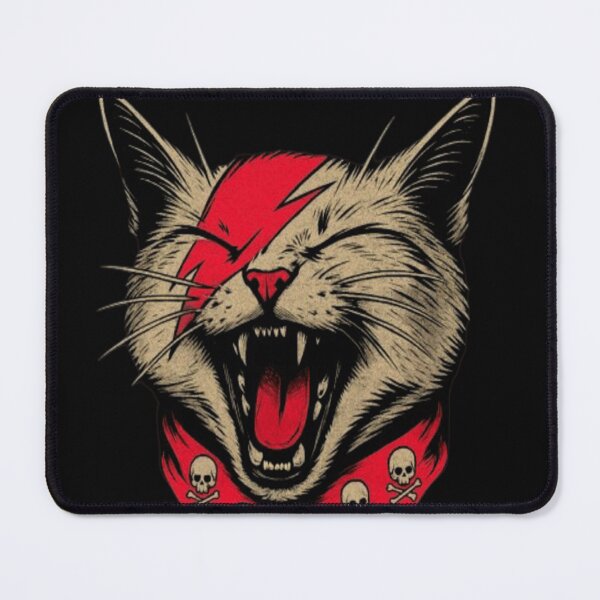 Item preview, Catitude Rock and Roll Rebal Kitty T shirt design  designed and sold by Eggpurity.