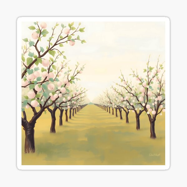 Item preview, Pastel Orchard Serenity designed and sold by sharon1210.
