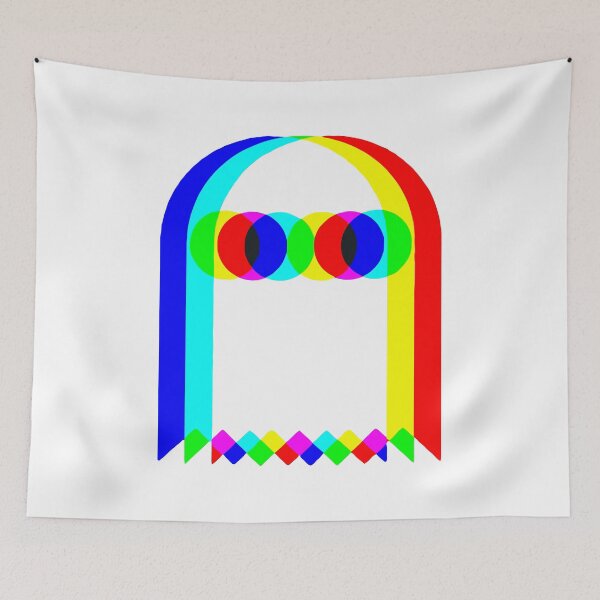 Item preview, Retro Arcade Pixel Ghost designed and sold by Angry Swan Designs.