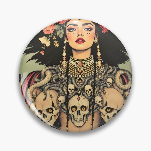 Item preview, Coatlicue – Aztec Earth Goddess of Life, Death, and Rebirth designed and sold by SoniaSarkali.