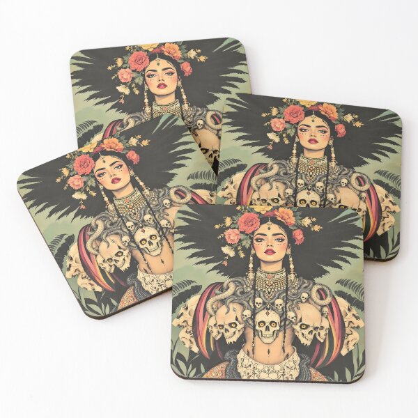 Item preview, Coatlicue – Aztec Earth Goddess of Life, Death, and Rebirth designed and sold by SoniaSarkali.