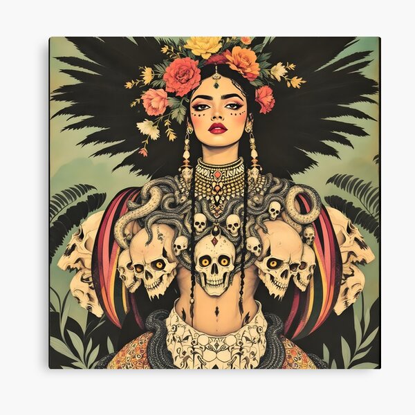 Item preview, Coatlicue – Aztec Earth Goddess of Life, Death, and Rebirth designed and sold by SoniaSarkali.