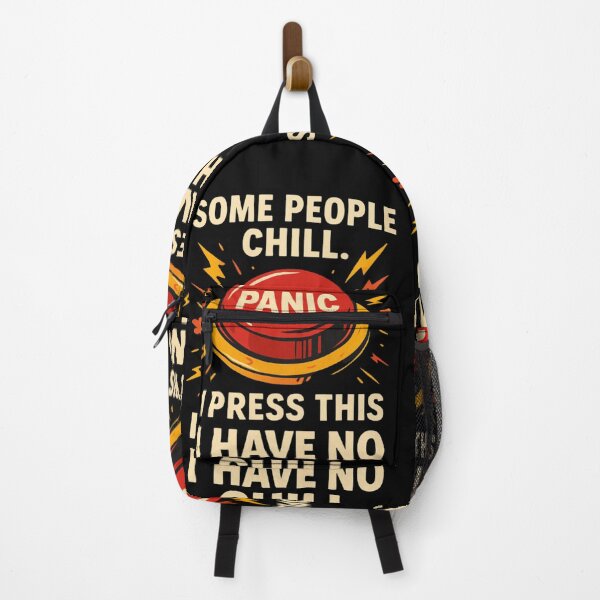 Item preview, I have no chill - funny inscription designed and sold by DamioPolArt.