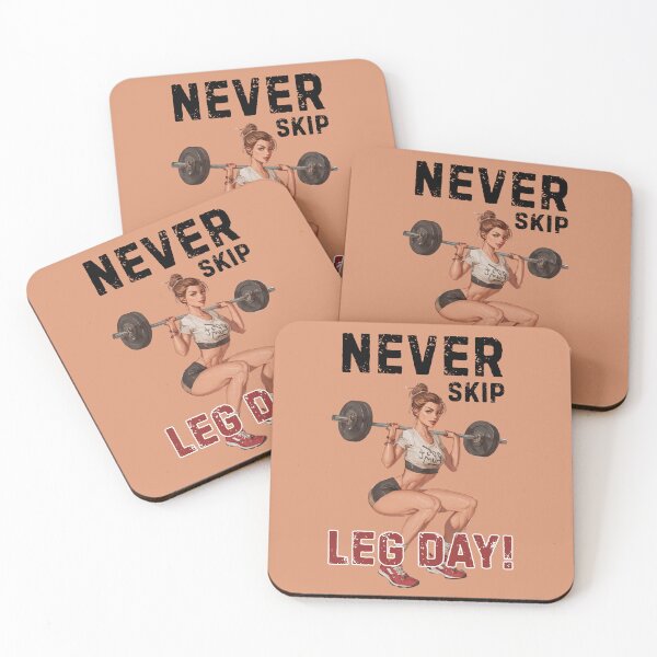 Item preview, Never Skip Leg Day designed and sold by StudioRedKoala.