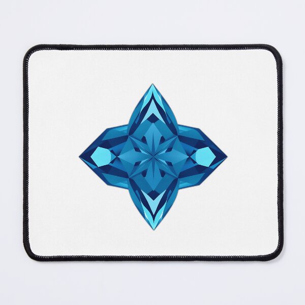 Item preview, Geometric Blue Crystal Art designed and sold by sharon1210.
