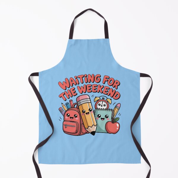 Item preview, Waiting for the weekend – back to school vibe designed and sold by WikaKowalczyk.