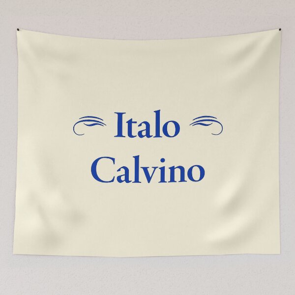 Item preview, Italo Calvino, Italian Novelist, Classic Literature designed and sold by CharlottePlaceArt.
