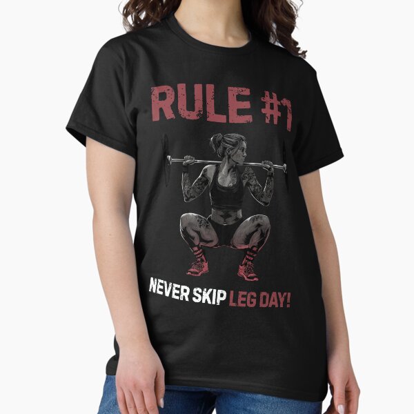 Item preview, Never Skip Leg Day designed and sold by StudioRedKoala.