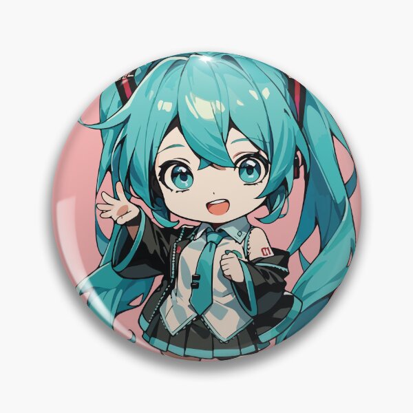 Item preview, Kawaii Miku Hatsune Chibi designed and sold by BrownHorse90s.