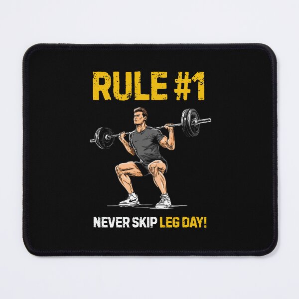 Item preview, Never Skip Leg Day designed and sold by StudioRedKoala.
