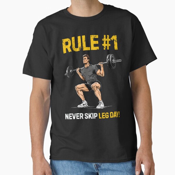 Item preview, Never Skip Leg Day designed and sold by StudioRedKoala.