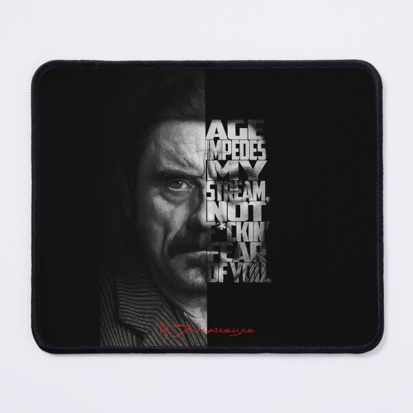 Item preview, Al Swearengen Quote Artwork – Deadwood Minimalist Character Design designed and sold by Enea Kelo.