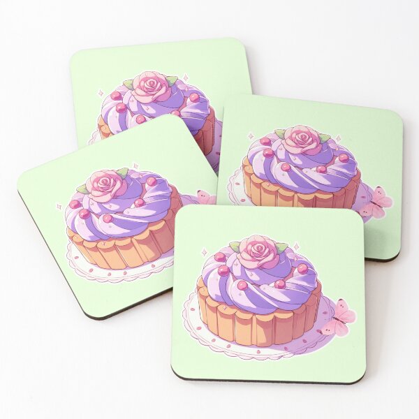 Item preview, Anime Cake – Colorful Kawaii Dessert | Cute Manga Style Food designed and sold by Sugar Wisdom .