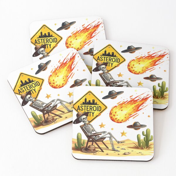 Item preview, Asteroid City, Fire meteor Asteroid City designed and sold by erkinmaddison.