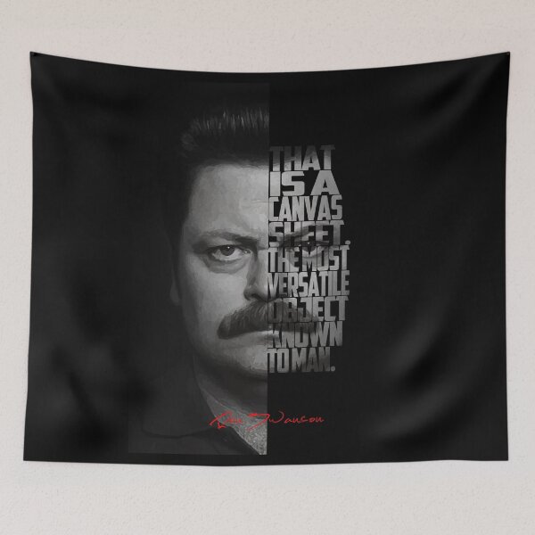 Item preview, Ron Swanson Quote Poster – Parks and Rec designed and sold by Enea Kelo.
