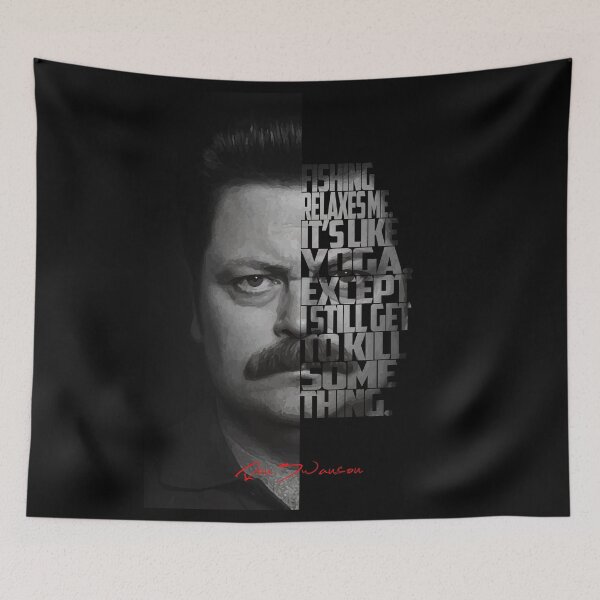 Item preview, Ron Swanson Quote Poster – Parks and Rec designed and sold by Enea Kelo.