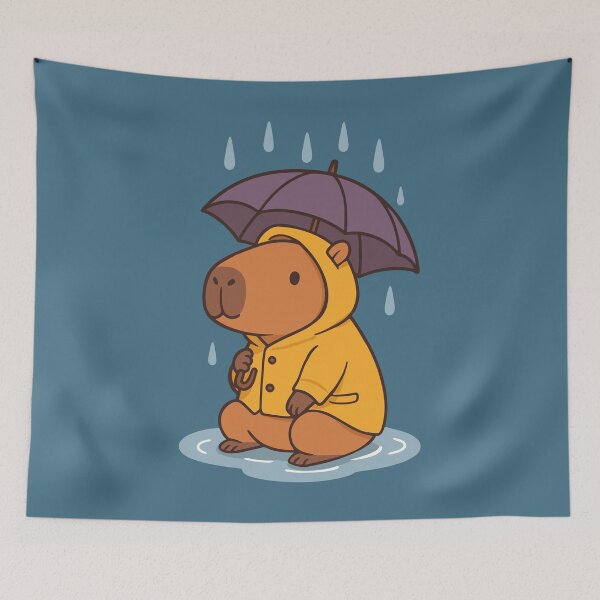 Item preview, Spring capybara designed and sold by RatArt Designs.