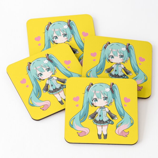 Item preview, Kawaii Miku Hatsune Chibi designed and sold by BrownHorse90s.