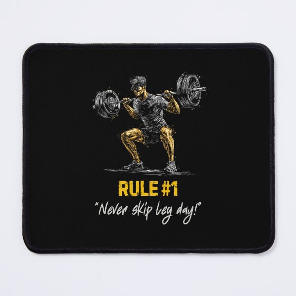 Item preview, Never Skip Leg Day designed and sold by StudioRedKoala.