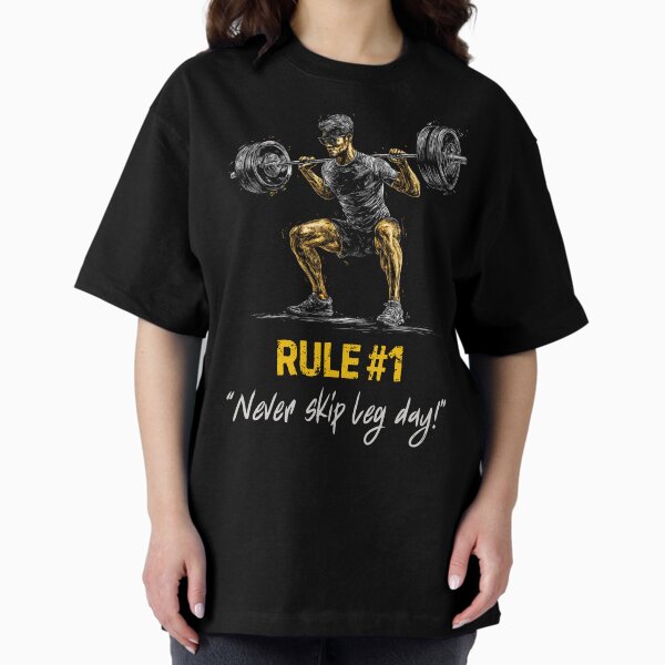 Item preview, Never Skip Leg Day designed and sold by StudioRedKoala.