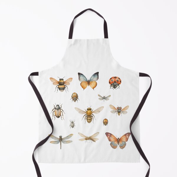 Item preview, Realistic Insect Collection Vintage Style Illustration designed and sold by ArtfulWeave.