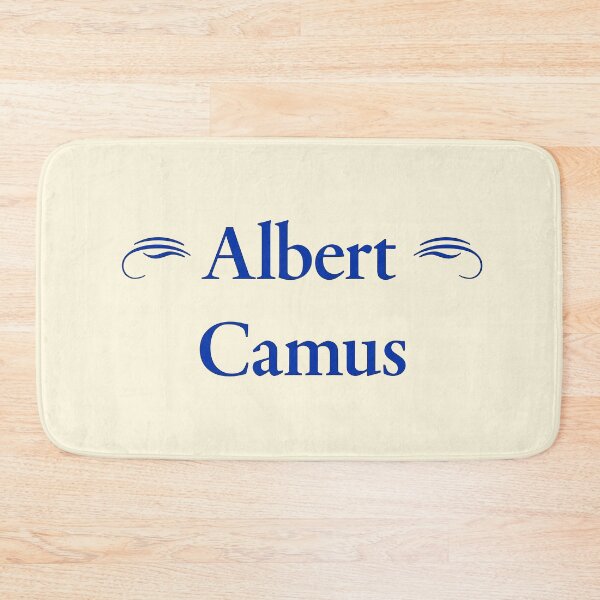 Item preview, Albert Camus, French Author, Classic Literature designed and sold by CharlottePlaceArt.