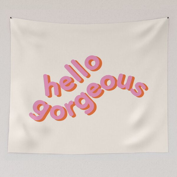 Item preview, Hello Gorgeous  designed and sold by nineFlorals.
