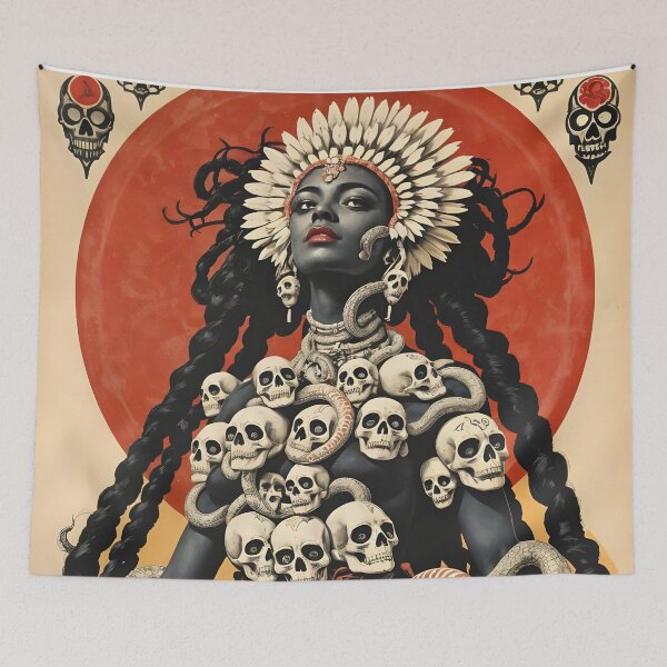 Item preview, Coatlicue – Aztec Earth Goddess of Life, Death, and Rebirth. Kali. designed and sold by SoniaSarkali.
