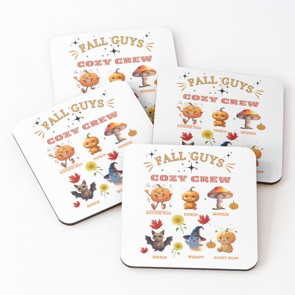 Item preview, "Fall Guys Cozy Crew"Kids Autumn T-Shirt – Cute Halloween Friends designed and sold by Jambalaya7.