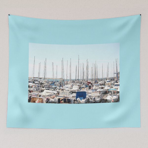 Item preview, Busy Harbour Olhao designed and sold by eddiebarronshop.