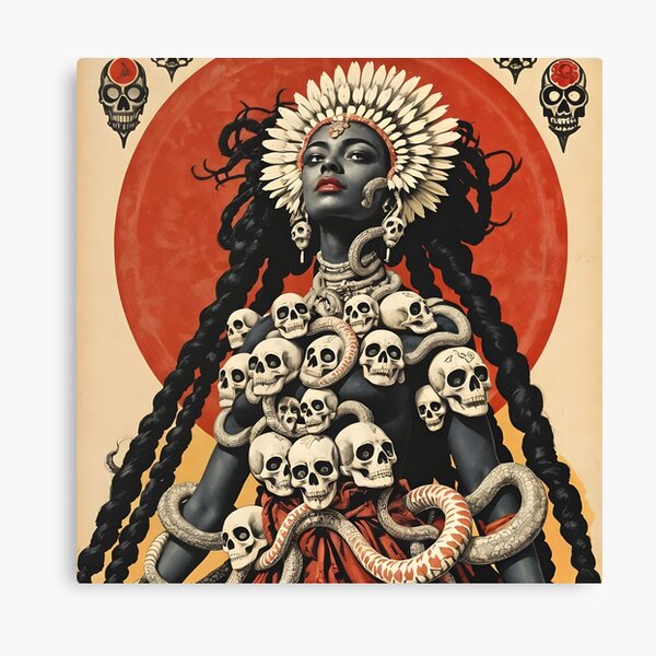Item preview, Coatlicue – Aztec Earth Goddess of Life, Death, and Rebirth. Kali. designed and sold by SoniaSarkali.