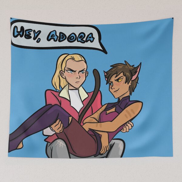 Item preview, Adora and Catra designed and sold by SnapDragonCraft.