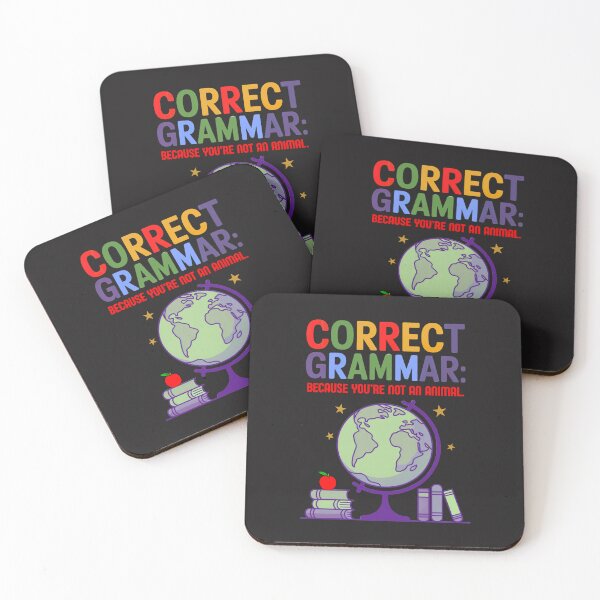 Item preview, Correct Grammar: Funny Teacher And Language Nerd Art designed and sold by elynne9.