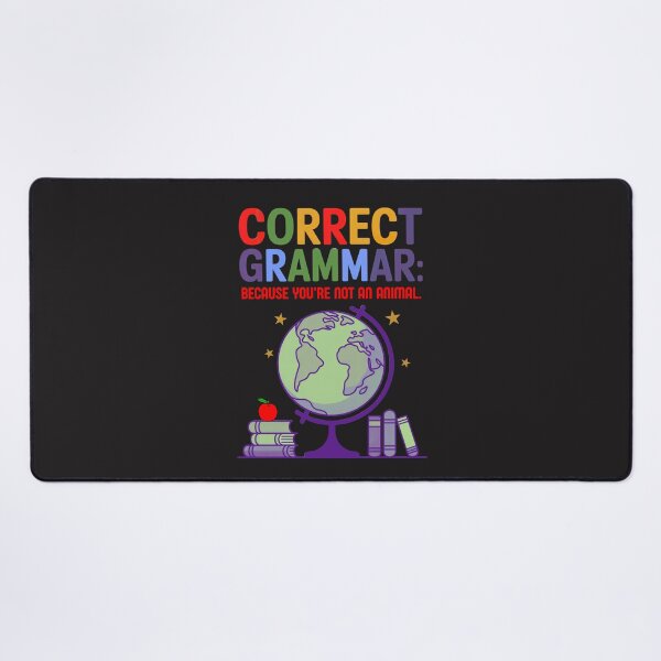 Item preview, Correct Grammar: Funny Teacher And Language Nerd Art designed and sold by elynne9.