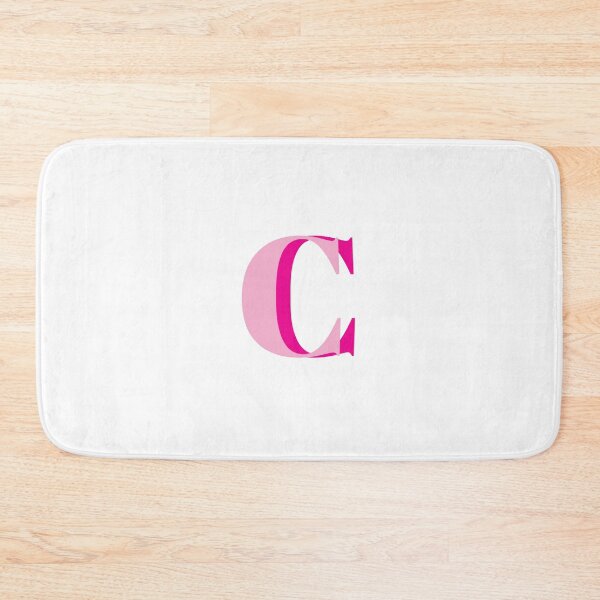 Item preview, Letter C in Pink – Cute Alphabet Initial Monogram Design designed and sold by Monika Howarth.