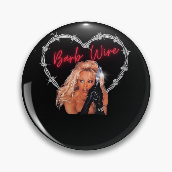 Item preview, Barb Wire Pamela Anderson Poster Gun Pose Fan Art designed and sold by WiegandCelesti.