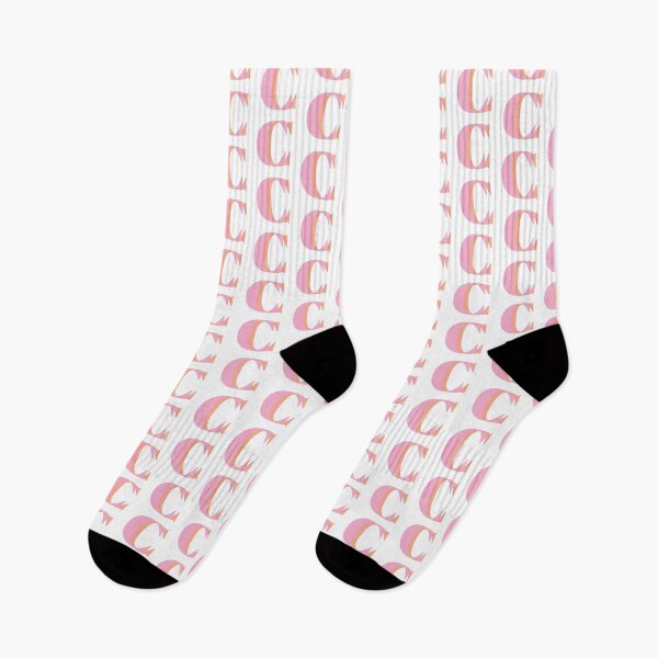 Item preview, Letter C in pastel Pink – Cute Alphabet Initial Monogram Design designed and sold by Monika Howarth.