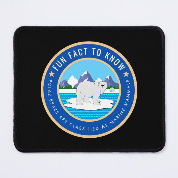 Item preview, Fun fact to know Polar Bears are classified as marine mammals designed and sold by fev-rocks.