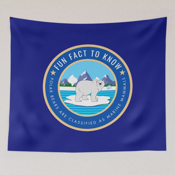 Item preview, Fun fact to know Polar Bears are classified as marine mammals designed and sold by fev-rocks.