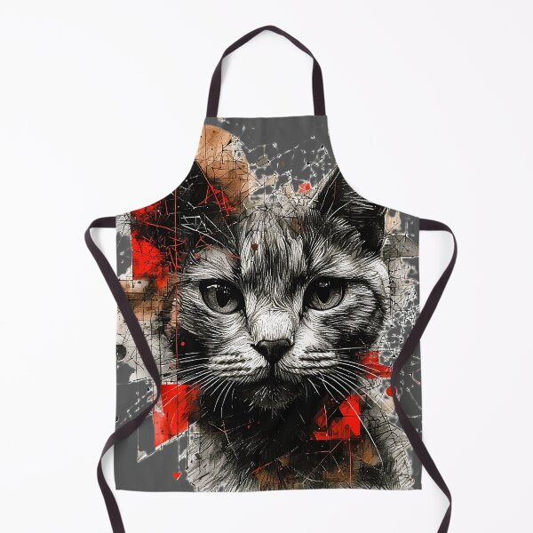 Item preview, Cat Artistic Painting E1D0030 designed and sold by Ekeinekeke.