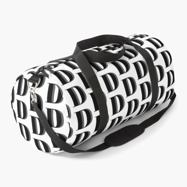 Item preview, Letter D in black– Cute Alphabet Initial Monogram Design designed and sold by Monika Howarth.