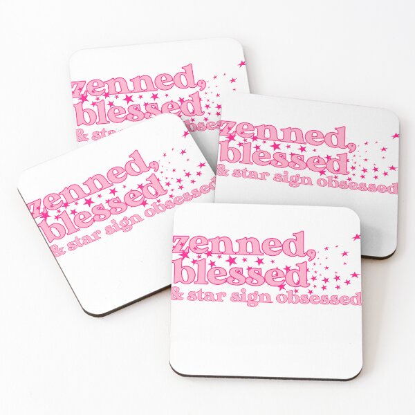 Item preview, Zenned, blessed & star sign obsessed  designed and sold by Cosmic Detour .