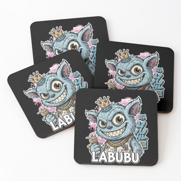 Item preview, Whimsical Labubu - Mischief in Every Smile designed and sold by GG-Graphics.