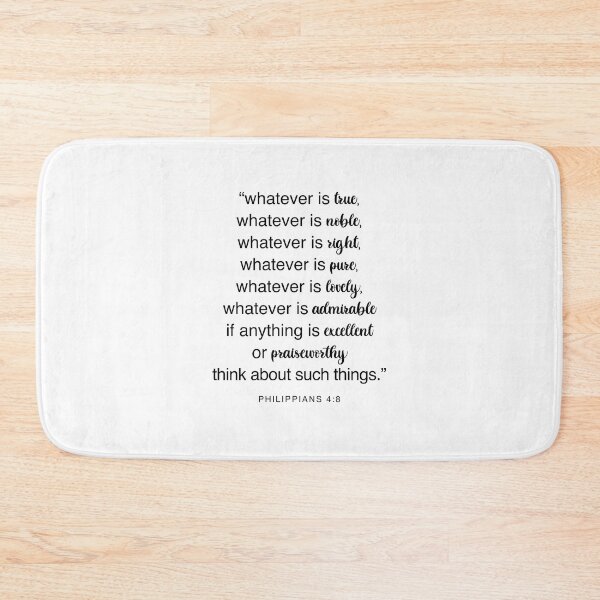 Item preview, PHILIPPIANS 4:8 designed and sold by corbrand.