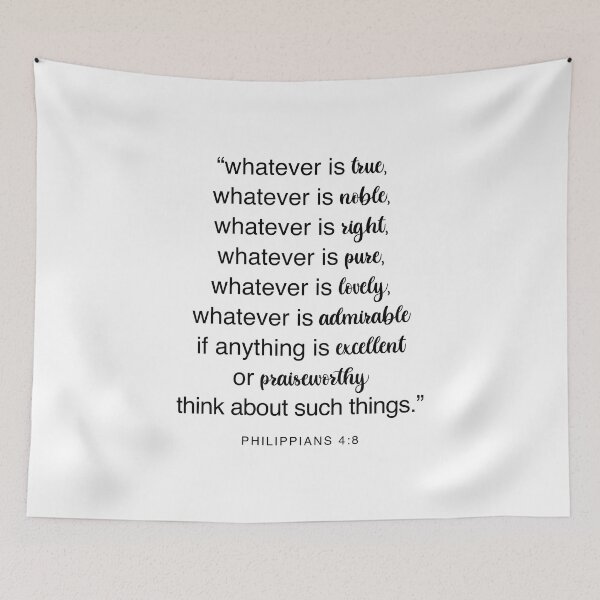 Item preview, PHILIPPIANS 4:8 designed and sold by corbrand.