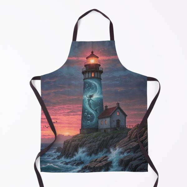 Item preview, Mystic Beacon: The Mermaid Lighthouse designed and sold by Linda Roisum.